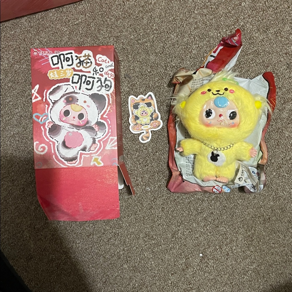 Confirmed Cats And Dog With Box